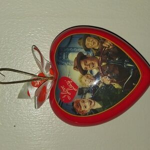 Lucille Ball I Love Lucy 2006 "California Here We Come" Heart Ornament